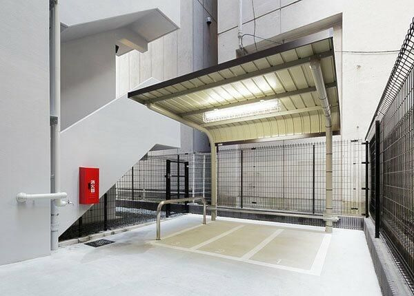 パークフラッツ浅草橋のエントランス