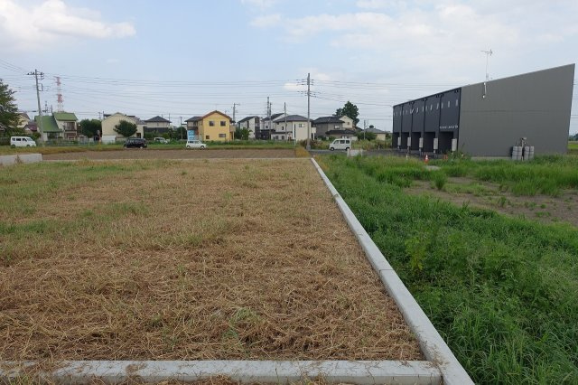 高崎市箕郷町下芝　全４区画分譲地　③の外観|南側境界を西から東方向