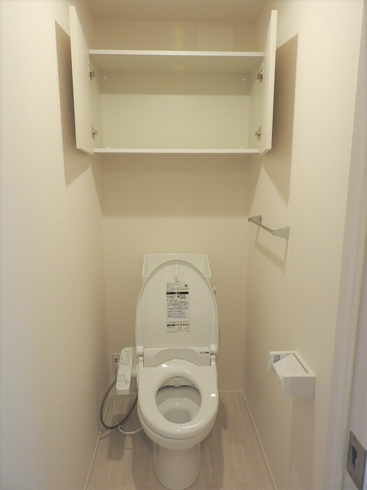 泉大津市式内町のハイツのトイレ|落ち着いた色調のトイレです