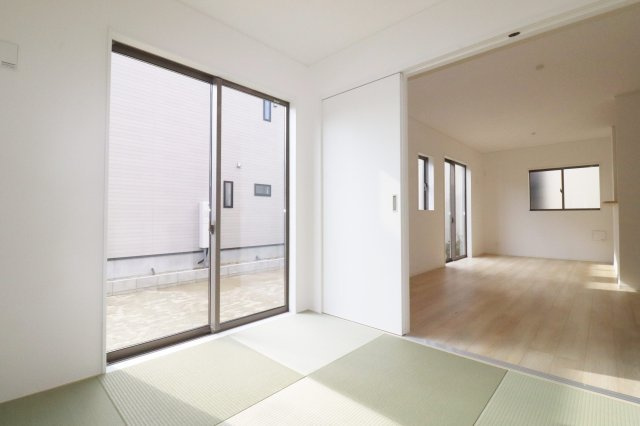 郡山市富田町大徳南第19　　　1号棟　　小山田小学校、郡山第6中学区の和室