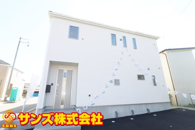 郡山市富田町大徳南第19　　　1号棟　　小山田小学校、郡山第6中学区の外観|北東側から見た外観