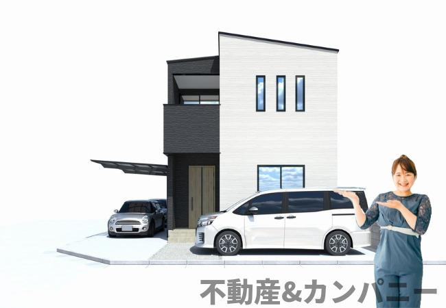 LAVIE居相2501A　新築分譲戸建　松山市居相5丁目の外観|外観パースです。