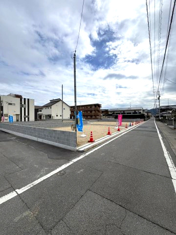 LAVIE居相2501A　新築分譲戸建　松山市居相5丁目の外観|外観もきれいです