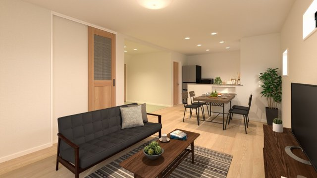 LAVIE居相2501B　新築分譲戸建　松山市居相5丁目の内観：施工例