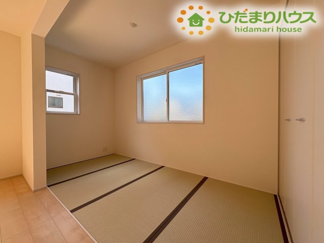 熊谷市宮本町第2　新築一戸建て　リーブルガーデン　02の和室|疲れた時にすぐ横になれる畳は魅力的ですよね！