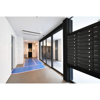 ステーションフロント両国のロビー