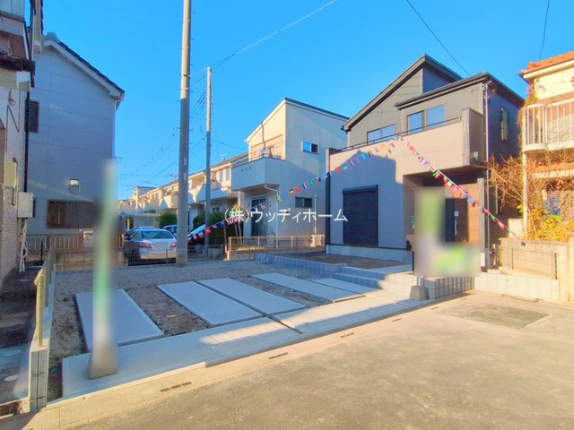 越谷市大沢11期　新築一戸建ての外観