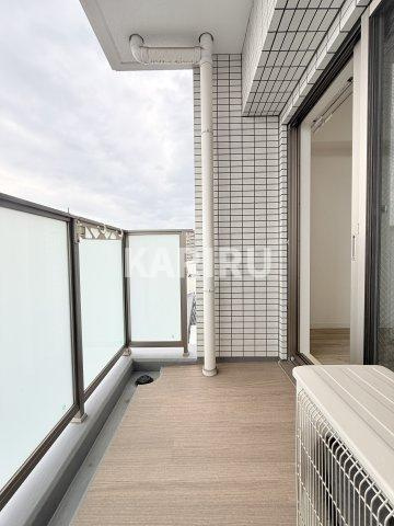 ララプレイス玉造オーブのバルコニー