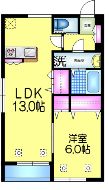 スカイピーク弐番館の間取り|★間取図★