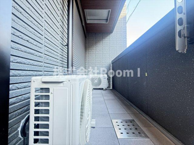 【バルコニー】 | 【ペット共生・ZEHマンション】＆　ＦＵＭＩＮＯＳＡＴＯ・旭化成ヘーベルメゾンHEBEL HAUS | 広々としたバルコニーです
