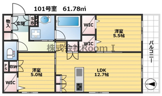 【間取り】 | 【ペット共生・ZEHマンション】＆　ＦＵＭＩＮＯＳＡＴＯ・旭化成ヘーベルメゾンHEBEL HAUS