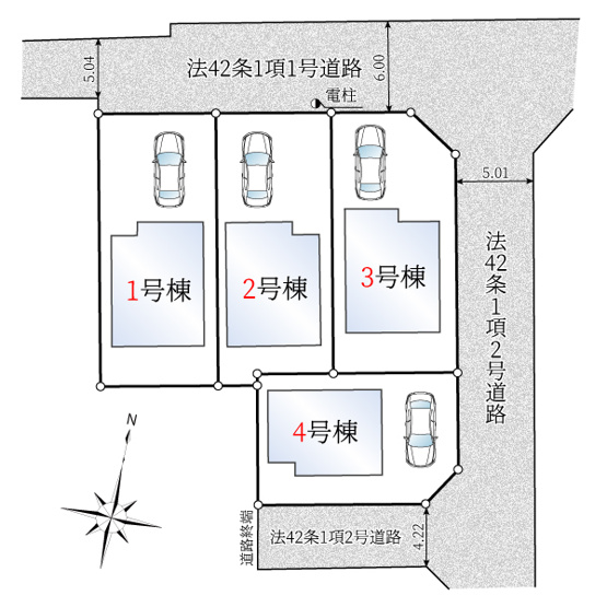 【区画図】 | ご家族様のプライベート空間が確保できる素敵な間取りです。また敷地ゆったりですので、おうち時間を楽しむのにもぴったりですね♪