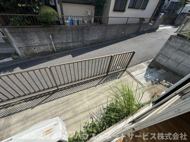 生野ハイムのバルコニー