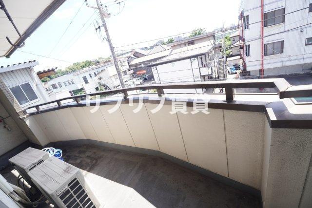 伊藤第三コーポのバルコニー