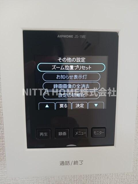 サニーハイツ・カラフルＡのセキュリティ|TVインターホンや防犯カメラも設置済み☆彡