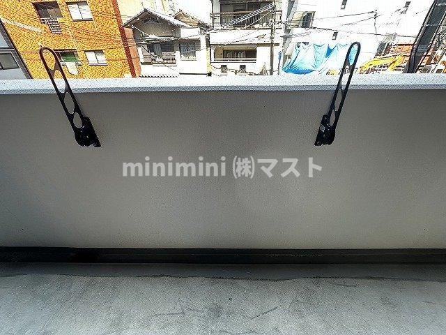 プレサンス朝潮橋ベイ・ブリーズのバルコニー