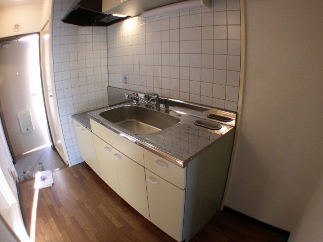 リバーサイド金岡Ⅱ番館のキッチン