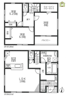 【間取り】 | 春日部市小渕Ⅳ　新築一戸建て　3号棟
