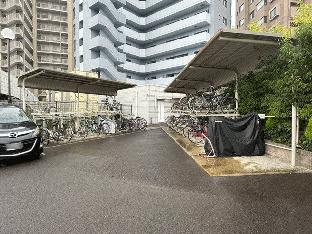 グランドパレス仙台南ウィングタワーの駐輪場