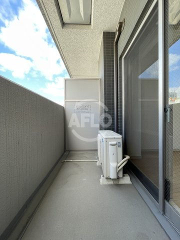 アーデン京町堀ウエストのバルコニー|アーデン京町堀ウエスト　ひろびろとしたバルコニー