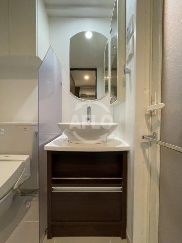 アーデン京町堀ウエストの独立洗面台|アーデン京町堀ウエスト　独立洗面台