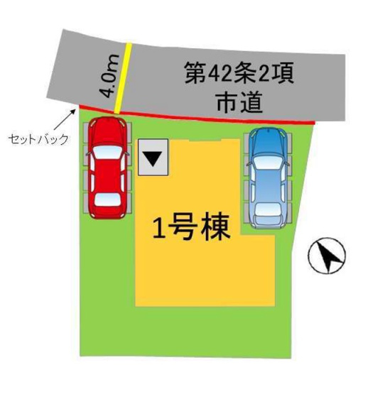 【区画図】 | 福岡市東区松崎3丁目1期　1号棟（全1棟）【仲介手数料無料・0円】 | 区画図です。1号棟