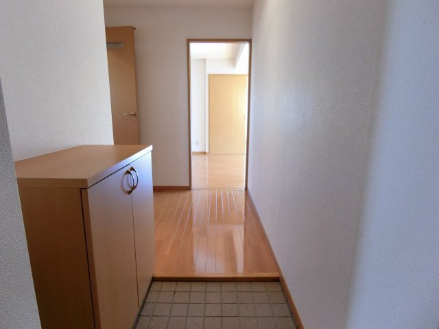 サンステージ東合川の玄関|きれいな玄関です