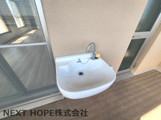 【バルコニー】 | アズループレシオ | バルコニーにはスロップシンクもございます♪