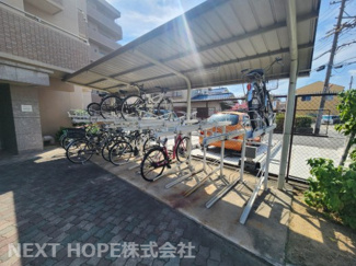 【駐輪場】 | アズループレシオ | 自転車置き場です♪