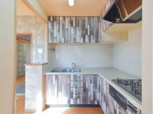 ファインベール守口　3階のキッチン