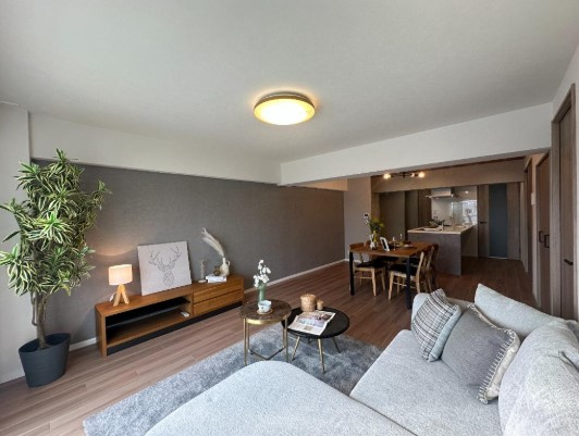 メガロコープ関目　10階の居間・リビング