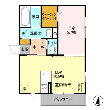 【間取り】 | ディアコート
