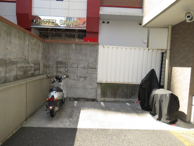 アイディスクエア川越新富町のその他共用部分|バイク置場
