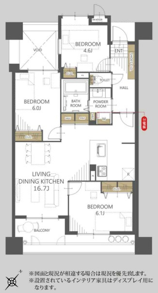 【間取り】 | アクロス博多セントラルパーク☆仲介手数料無料☆