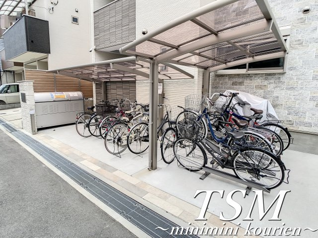 クリエオーレ桜園Ⅱのその他共用部分|敷地内駐輪場