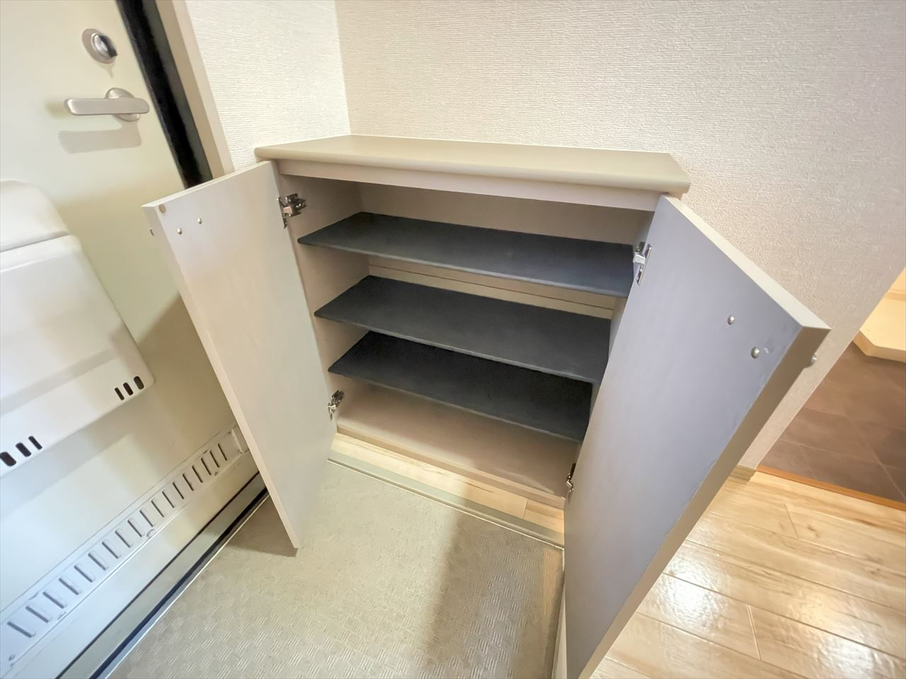 アピエ壱番館の収納|※写真は別室です。