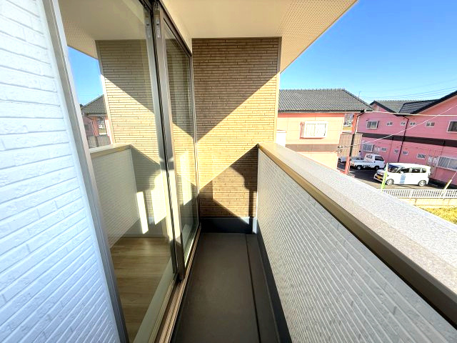 アーバンスタイル渋川市八木原１期　４号棟のバルコニー|バルコニーは2ヶ所付きです