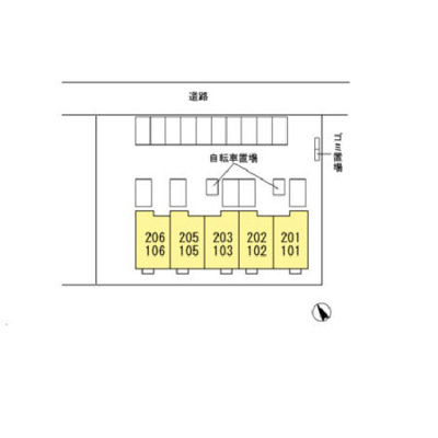 【区画図】 | ミッドレジデンス矢田
