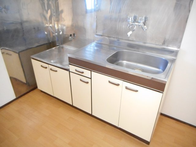 宮沢ハイツのキッチン|使いやすいキッチンです