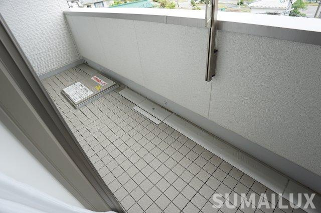熊本市中央区壺川２丁目の賃貸マンションのバルコニー