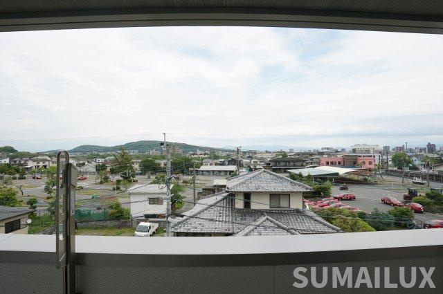 熊本市中央区壺川２丁目の賃貸マンションの展望