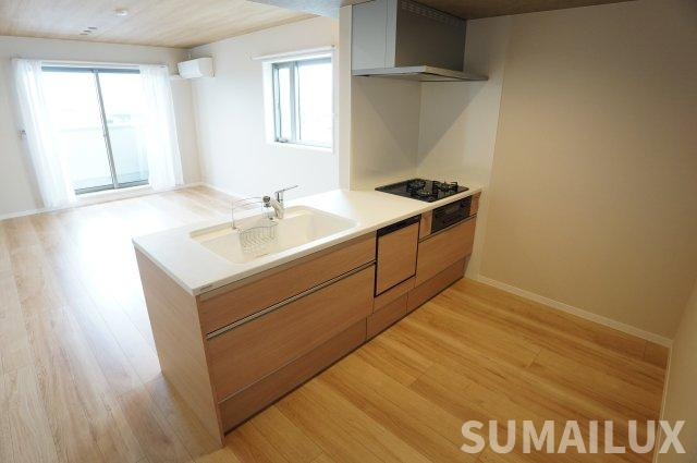 熊本市中央区壺川２丁目の賃貸マンションのキッチン