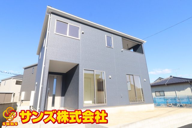 郡山市富田町大徳南第19　　　4号棟　　小山田小学校、大槻中学区の外観|南西側から見た外観