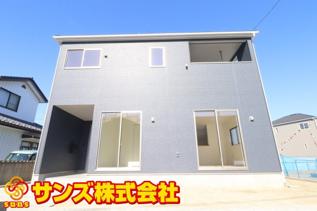 郡山市富田町大徳南第19　　　4号棟　　小山田小学校、大槻中学区の外観|南東側から見た外観
