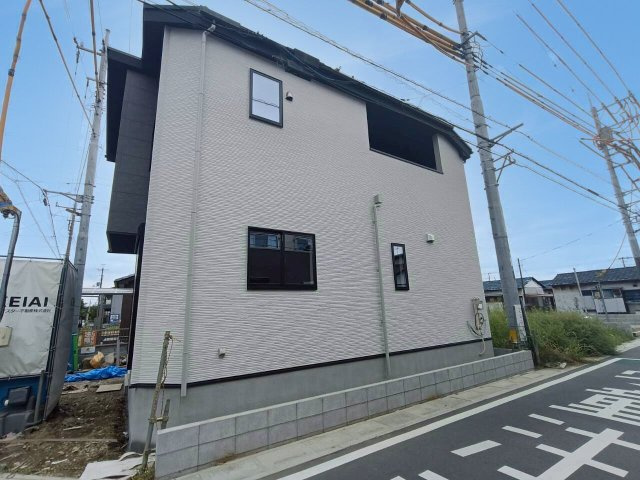 八潮市　大瀬　　新築戸建　　全1棟の外観|外観です