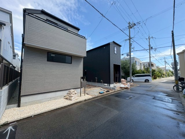 西宮市南甲子園の前面道路含む現地写真
