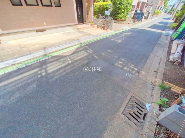 【新築分譲住宅】朝霞市本町2期の前面道路含む現地写真
