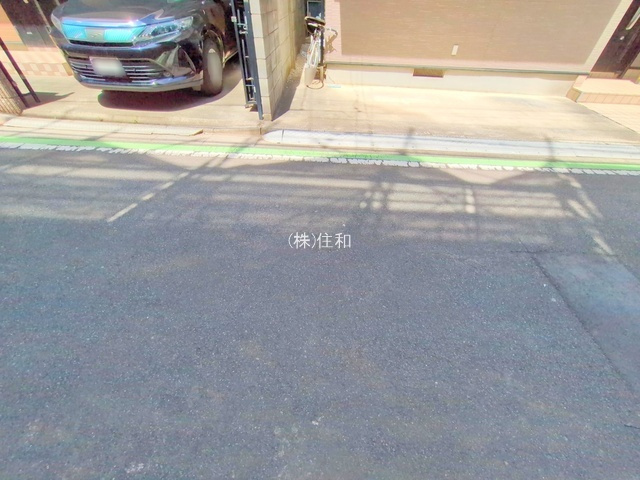 【新築分譲住宅】朝霞市本町2期の前面道路含む現地写真