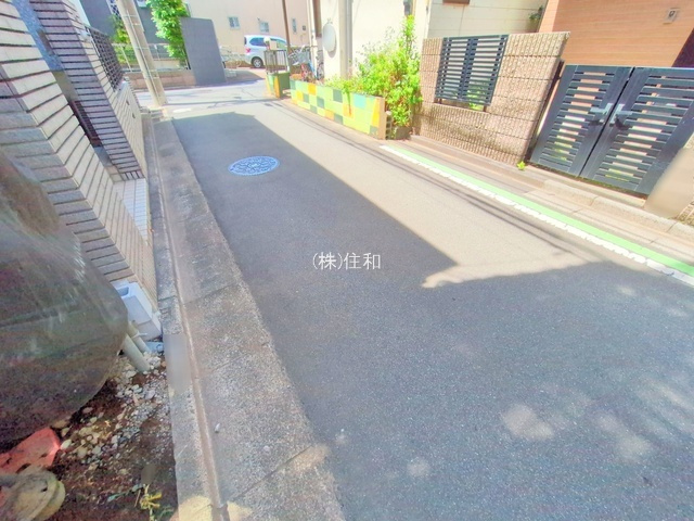 【新築分譲住宅】朝霞市本町2期の前面道路含む現地写真