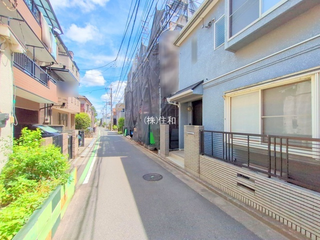 【新築分譲住宅】朝霞市本町2期の前面道路含む現地写真